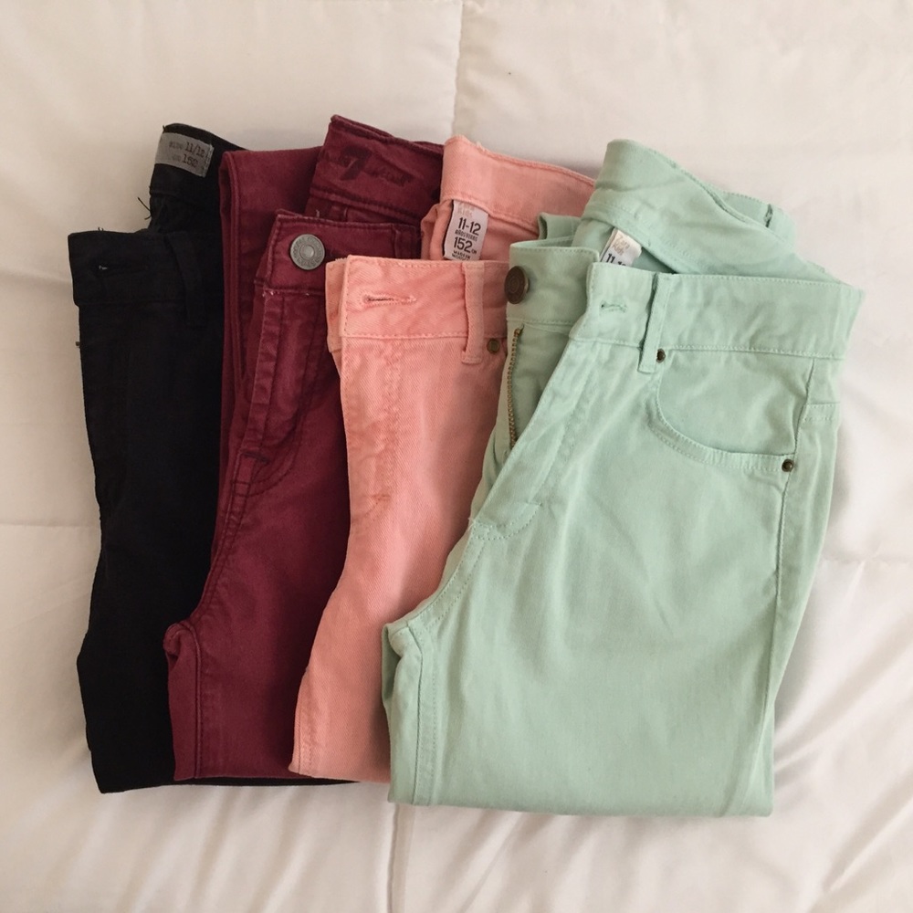 Zara & 7 For All Mankind Jeans & Twill Pants
